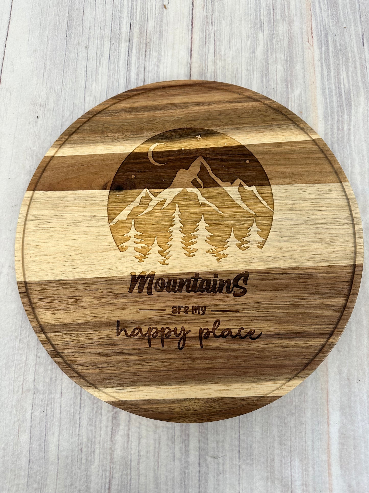 Engraved Lazy Susan