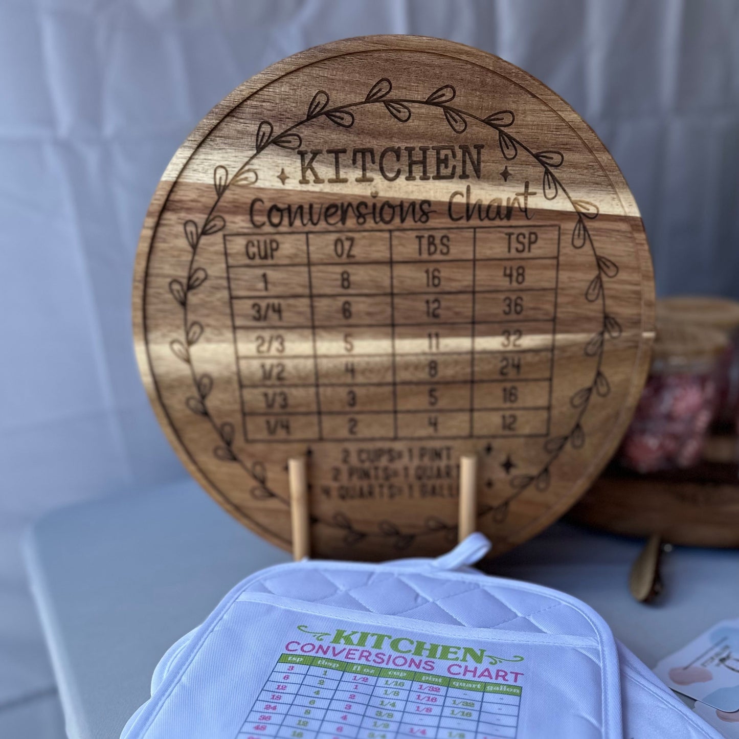 Engraved Lazy Susan