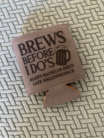 Custom Leatherette Koozies