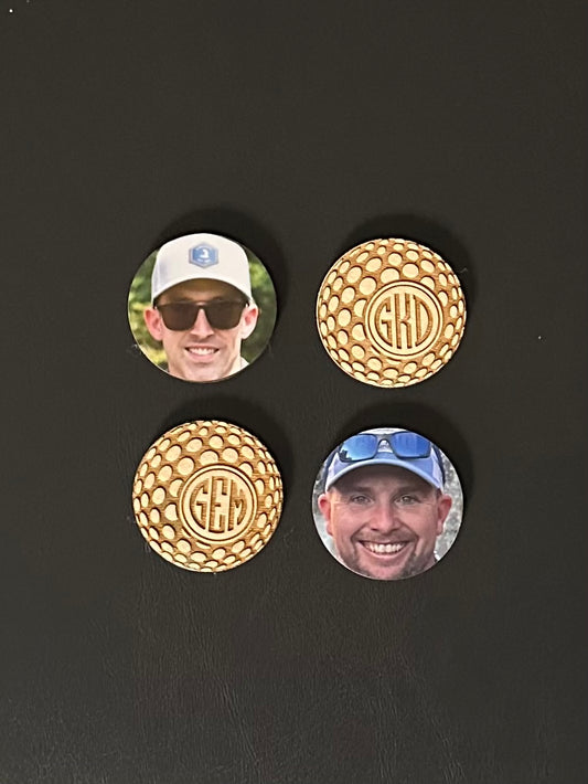 Personalized Classic Name Golf Ball Marker