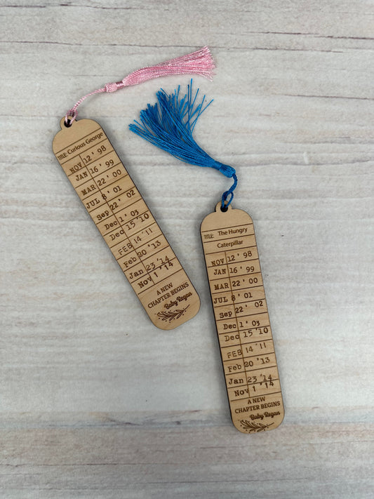 Personalized Book Markers