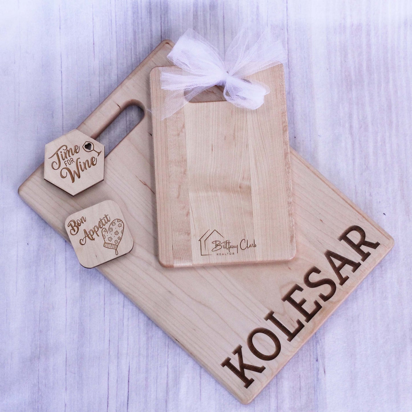 Personalized Wood Cutting Boards