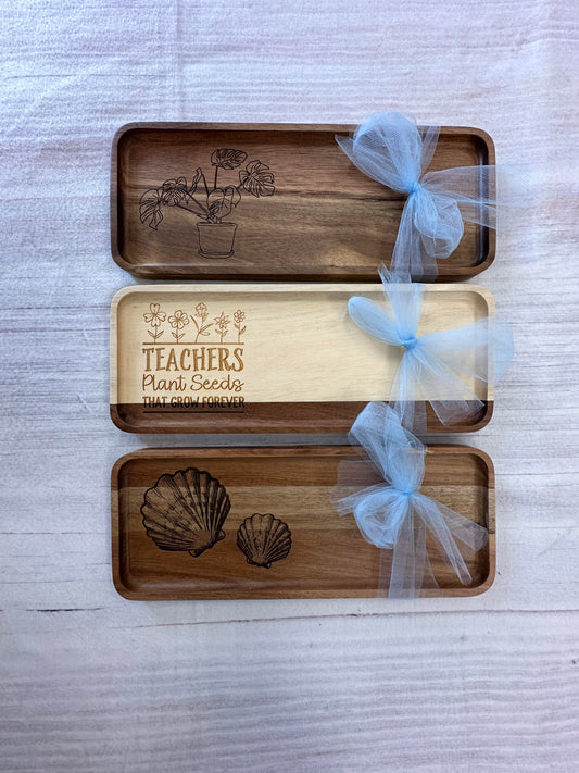 Teacher Wooden Trays